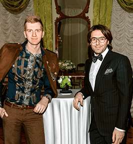 Андрей Малахов со стилистом Александром Беловым