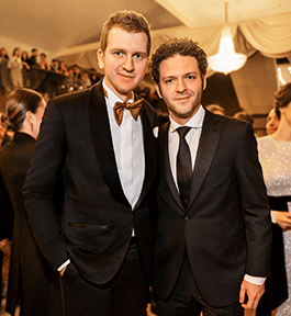 Константин Крюков со стилистом Александром Беловым