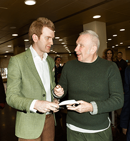 Жан-Поль Готье со стилистом Александром Беловым