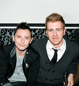 Рома Зверь со стилистом Александром Беловым