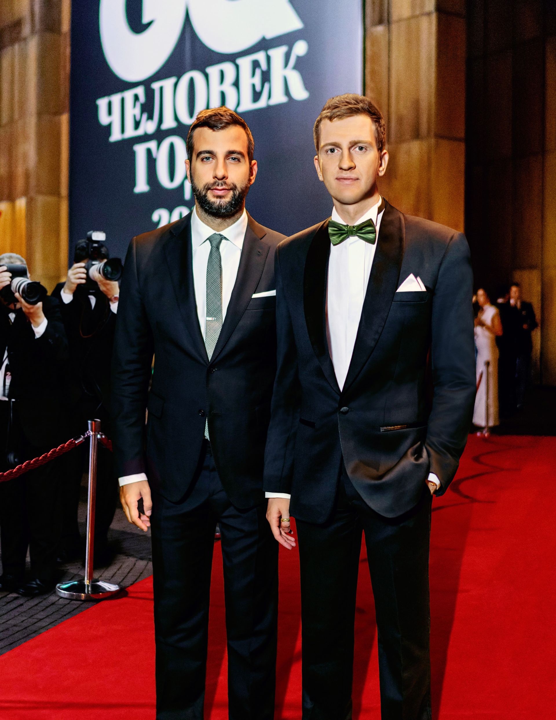 Стилист Александр Белов и
                                                            Иван Ургант