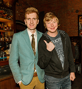 Андрей Григорьев-Аполлонов со стилистом Александром Беловым