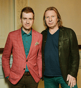 Виктор Дробыш со стилистом Александром Беловым