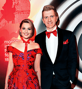 Мария Кожевникова со стилистом Александром Беловым