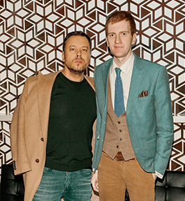 Игорь Чапурин со стилистом Александром Беловым