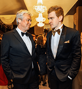 Александр Стриженов со стилистом Александром Беловым