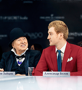 Вячеслав Зайцев со стилистом Александром Беловым