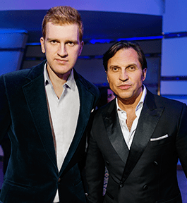 Александр Ревва со стилистом Александром Беловым